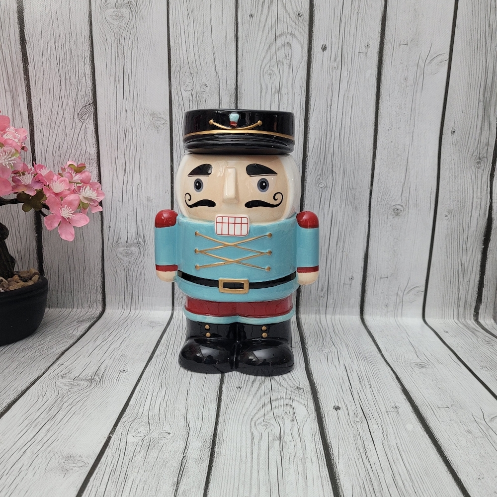 Sleigh Bell Bistro Nutcracker Cookie Jar